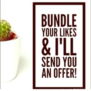 Create a bundle; instant savings!